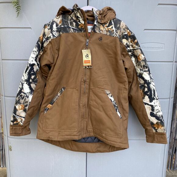 Legendary Other - Legendary White Tails Deer Gear Hunting Canvas Trail Jacket SZ Large Tall